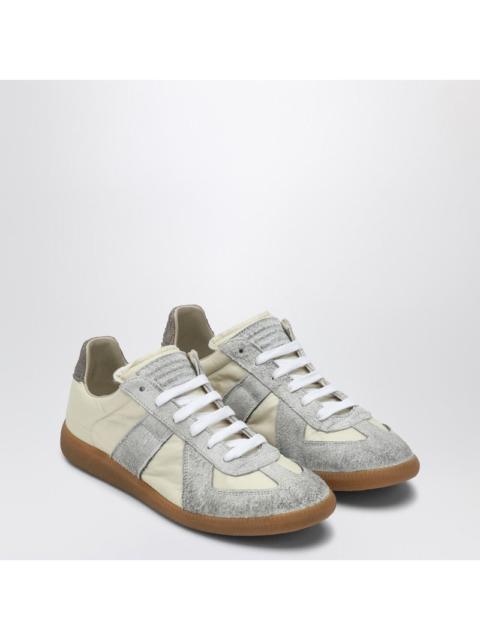 Maison Margiela Maison Margiela Replica Sneakers In Light Beige And Grey Women
