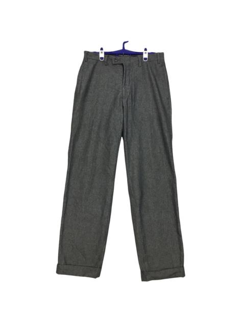 Other Designers Hiroko Koshino Homme - Vtg HIROKO KOSHINO LONDON Pants Trousers Cuff Leg Slack