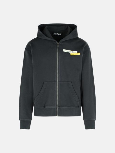Palm Angels BLACK COTTON SWEATSHIRT
