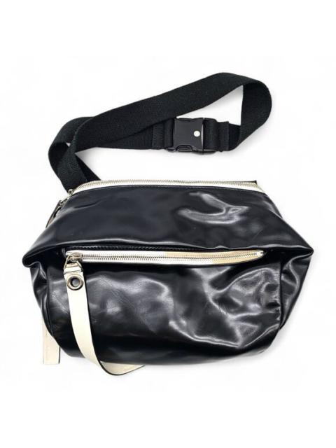 Proenza Schouler Proenza Schouler PSWL Faux Leather Convertible Fanny Pack in Black - $700