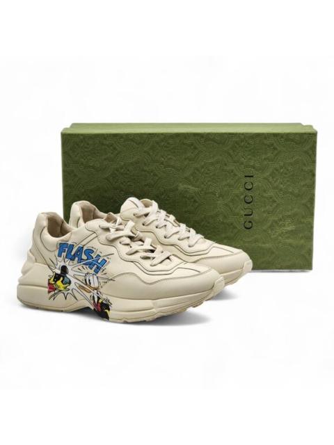 GUCCI Gucci x Disney Rhyton Donald Duck Flash Women's Sneakers EU 39 US 9 - preowned