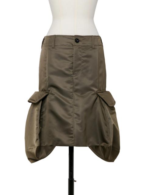 sacai Nylon Twill Skirt