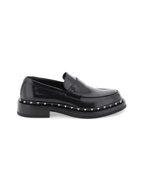 Valentino Garavani Rockstud Slip-on Loafers