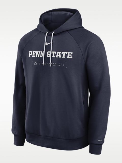 Nike Penn State Courtside Basketball Practice Men's Nike Dri-FIT Pullover Hoodie