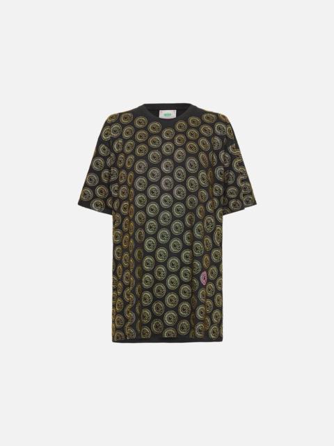 CAMILLA OVERSIZED BAND TEE- BLACK