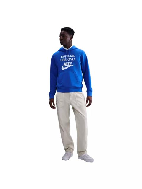 Nike Men's Club French Terry Pullover Hoodie