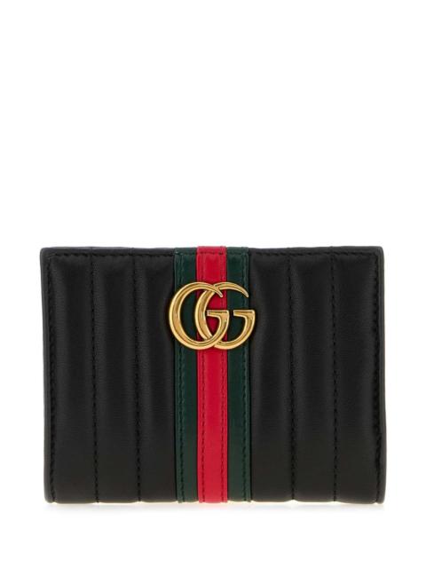 GUCCI Gucci Women Black Leather Wallet