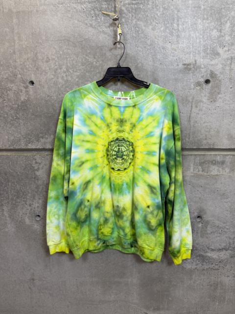 Other Designers Camp High Collective Tie-Dye Crewneck Sweater