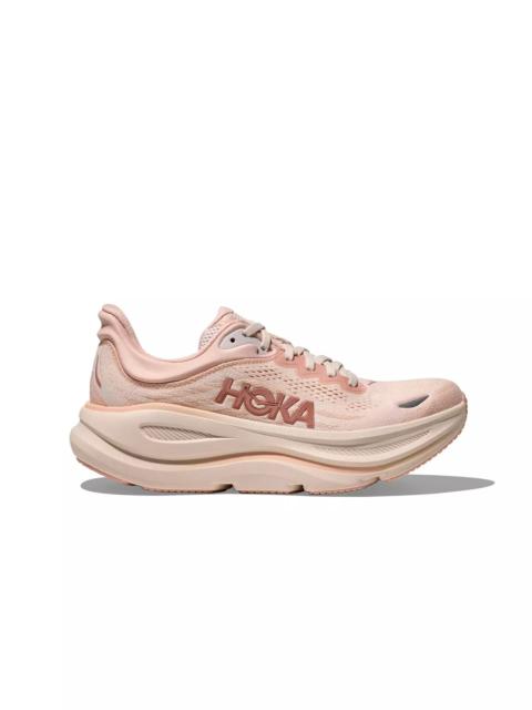 HOKA Bondi 9 "Rose Latte/Rose Cream" Women's Running Shoe