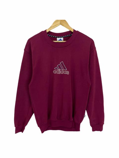 adidas 💥 Vtg ADIDAS EQT Equipment Big Logo Embroidered Sweatshirt