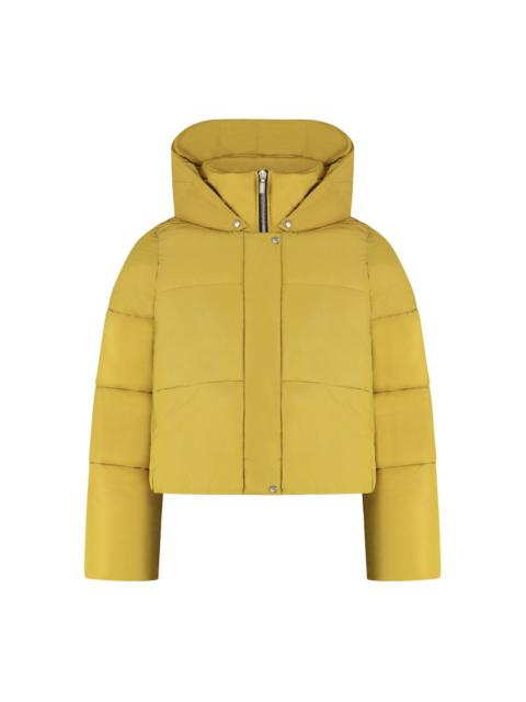 hooded padded jacket