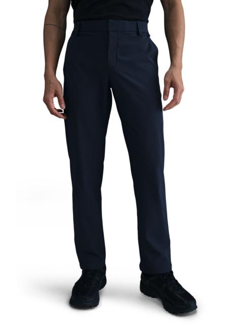 Nike Nike 24.7 PerfectStretch Dri-FIT Regular Fit Flat Front Pants in 451 Obsidn/dkobs at Nordstrom