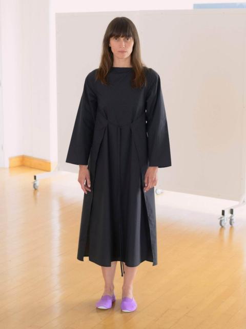 BASERANGE Decti Long Sleeve Dress - Organic Cotton Poplin