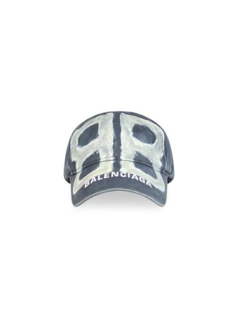 BALENCIAGA Bb Sprayed Cap in Grey