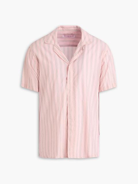 ORLEBAR BROWN Maitan striped cotton shirt