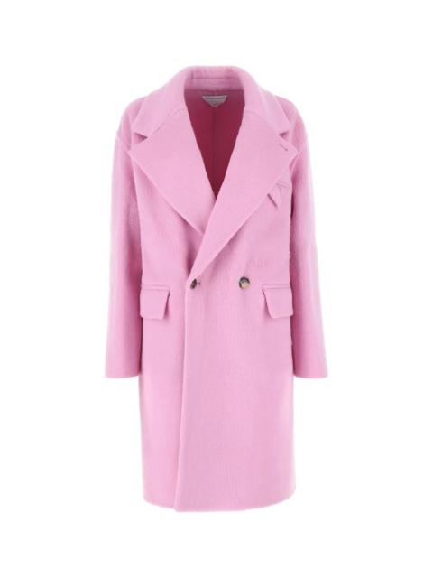 Bottega Veneta Pink Wool Blend Coat
