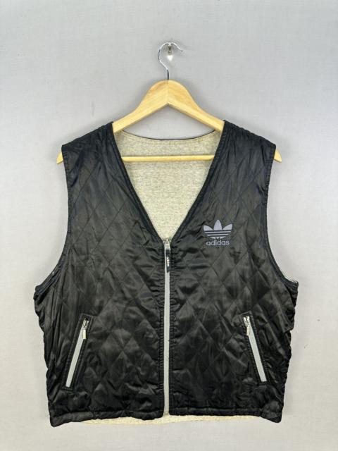 adidas Vintage80’s Adidas Descente ADS-200 Big Logo Reversible Vest