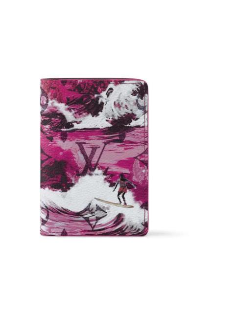 Louis Vuitton Louis Vuitton Pocket Organizer Monogram Surfin' Pink