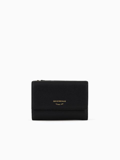 EMPORIO ARMANI MyEA bifold wallet with deer print