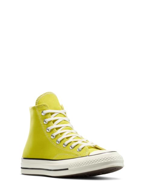 Converse Converse Gender Inclusive Chuck 70 High Top Sneaker in Moss Sauce/Egret/Black at Nordstrom