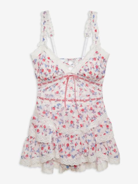 For Love & Lemons Ditsy Day Slip Dress