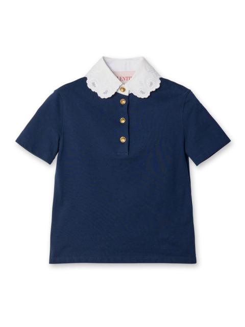 Valentino Polo Shirt Embroidery