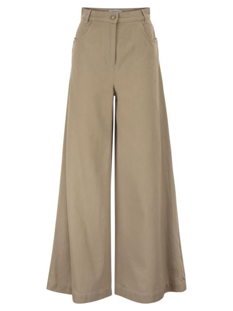 Max Mara Max Mara Women Mxmalamaro - Pure Cotton Palazzo Trousers
