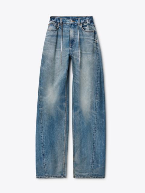 Alexander Wang Crystal Drawcord Balloon Jogger