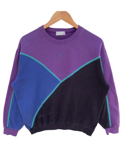SAINT LAURENT YSL Yves Saint Laurent Center Multicolor Sweatshirt
