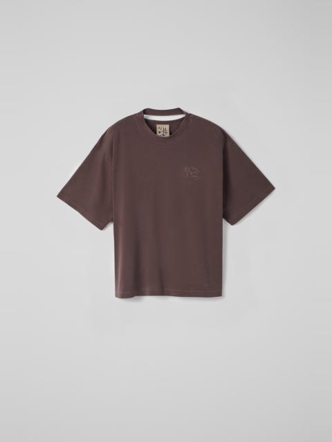 CAMPERLAB Dusty Brown Organic Cotton T-Shirt