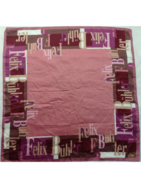 Other Designers Designer - Felix Buhler Scarf Handkerchief Pocket Square