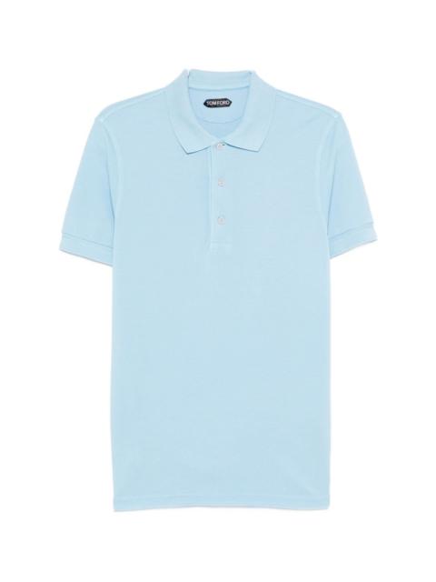 TOM FORD Cotton blend polo shirt