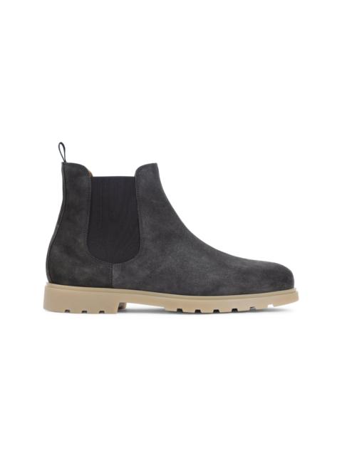 Other Designers KITON - Kiton Suede Calf Leather Boots Men