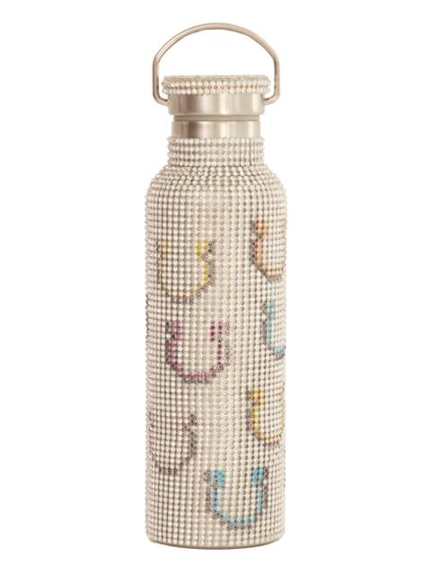 Collina Strada RAINBOW HORSESHOE RHINESTONE WATER BOTTLE