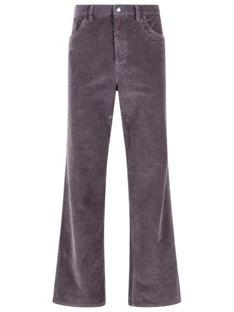 Marni Marni 'Earth' Grey Cotton Flared Pants Men