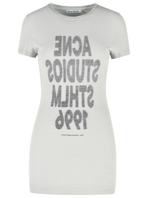 Acne Studios Acne Studios Cold Grey Cotton T-Shirt Women