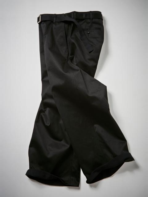 sacai Wide Chino Pants