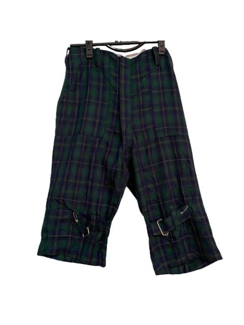 Other Designers Vintage - Vintage Japanese Brand Plaid Punk Short Pant