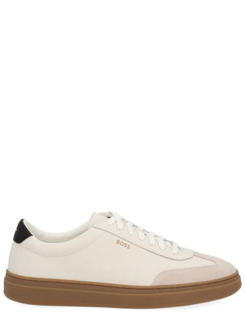 BOSS Boss Men Leather Sneaker