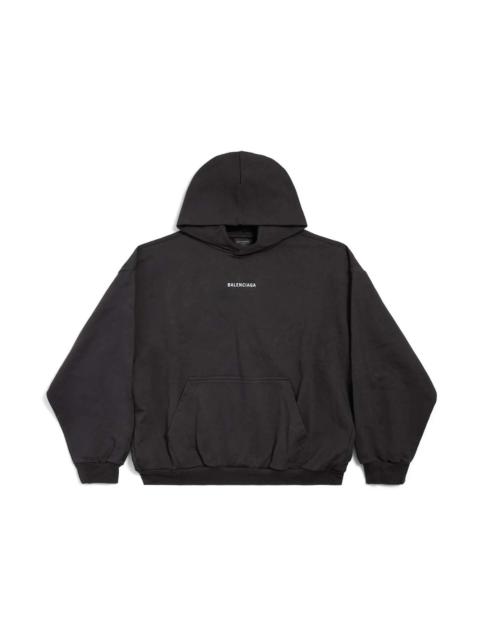 BALENCIAGA Balenciaga Back Logo Hoodie Black