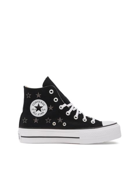 Converse Chuck Taylor star-embellishment platform-sole sneakers