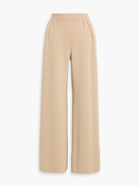 Max Mara Pleated wool wide-leg pants