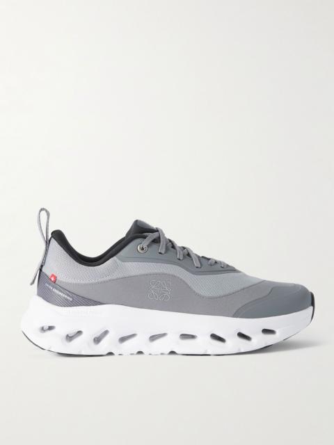 Loewe + ON Cloudtilt 2.0 Stretch-Knit Sneakers Gray
