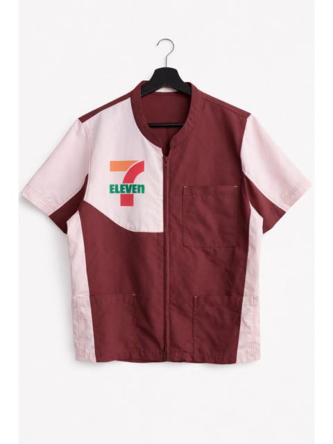 Other Designers Vintage 7-Eleven Two-Tone Work Convenience Store Uniform
