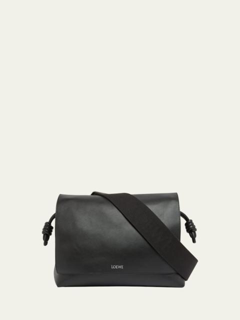 Loewe Men's Flamenco Leather Messenger Bag