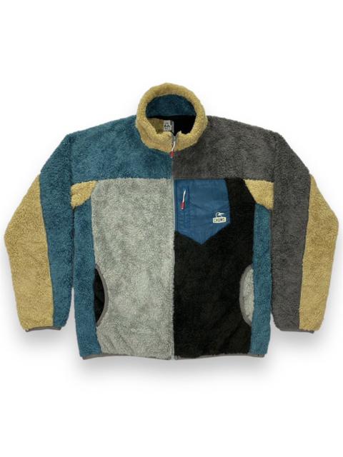 Other Designers Chums Multicolor Reconstructed Fleece Jacket