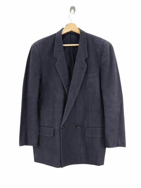 Comme Des Garçons Vintage 80s CDG Homme Navy Coat Jacket