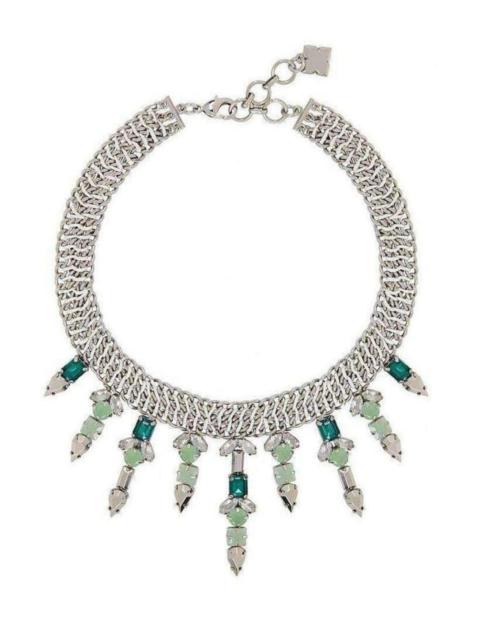 Other Designers BCBGMAXAZRIA - Blue Stone Drop Necklace