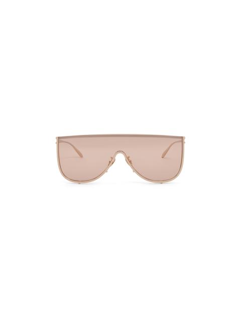 Alaïa MASK SUNGLASSES IN METAL