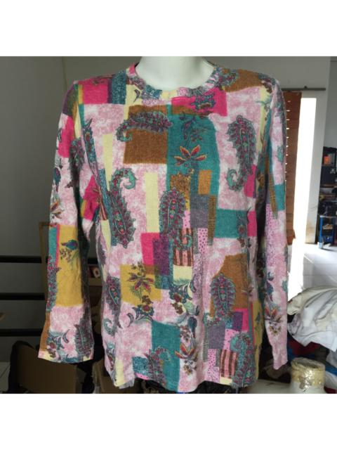 Vintage Full Print Knit Sweaters Japanese Tamara CSW03